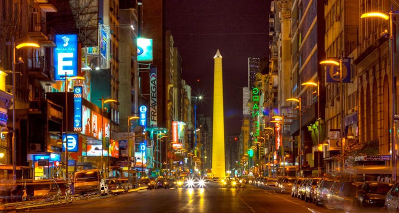 Monoambiente Plaza Lavalle Buenos Aires Kültér fotó